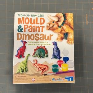 Mould and Paint Dinosaur Fridge Magnet Kit